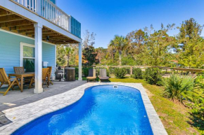 1 Mi to Beach Family-Friendly Hilton Head Retreat